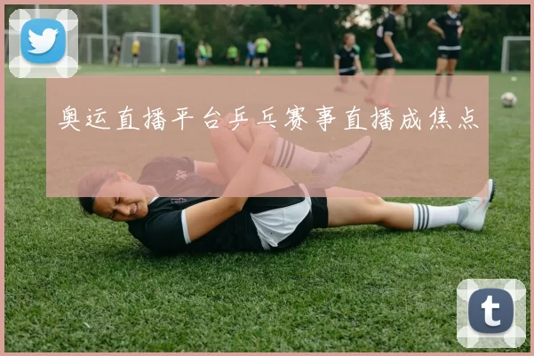 奥运直播平台乒乓赛事直播成焦点