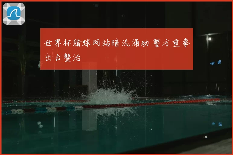 世界杯赌球网站暗流涌动 警方重拳出击整治